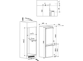 Встраиваемый холодильник KitchenAid KCBDS 20701