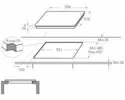 Варочная панель встраиваемая KitchenAid KHIMS 41160